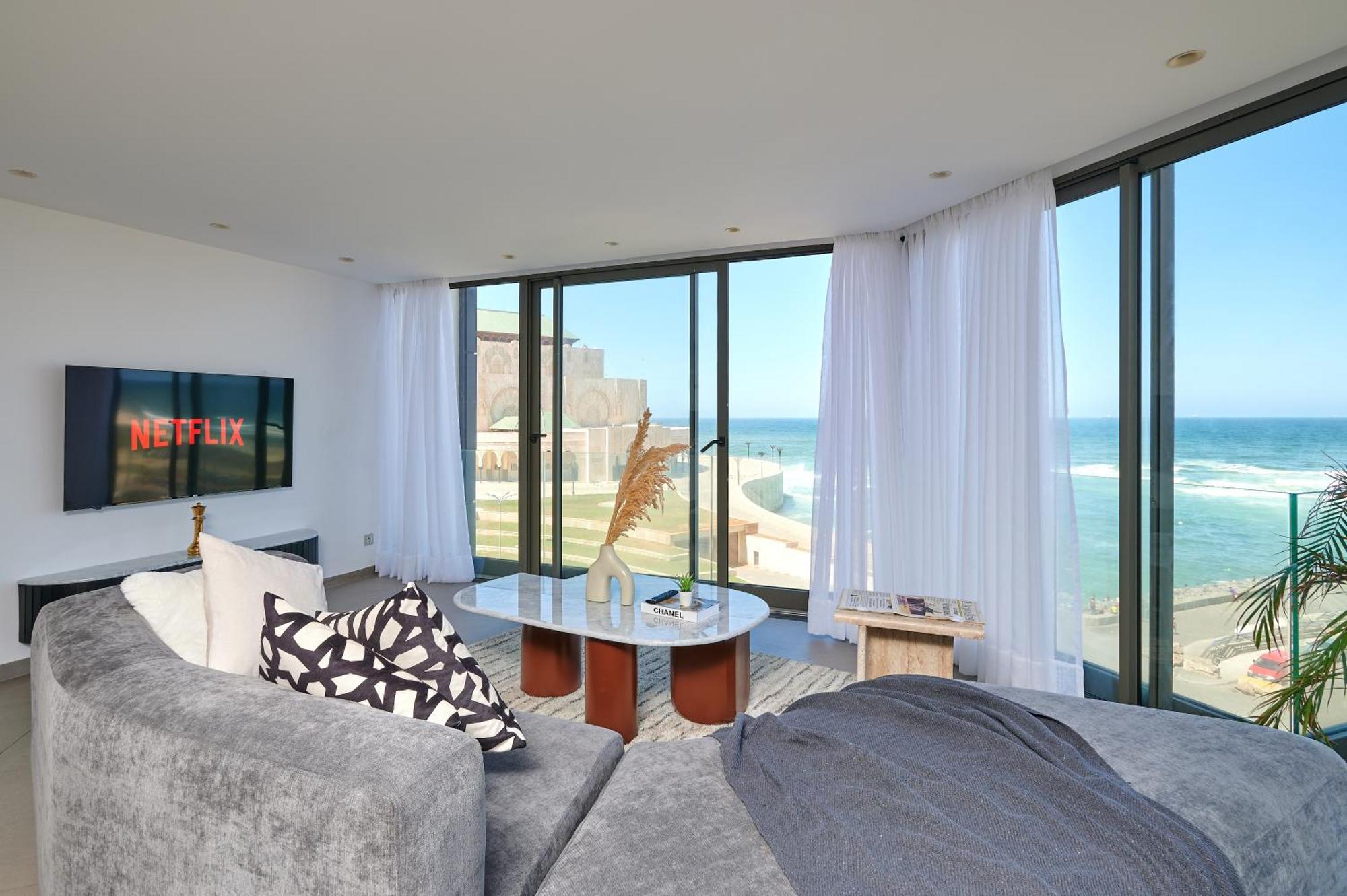 Thecasaedition - Bel Azur - Sea View & Hassan II Mosque Residency 卡萨布兰卡 外观 照片